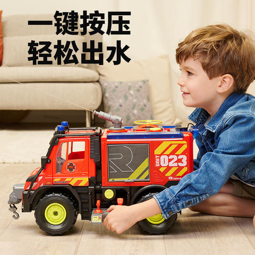 DICKIETOYS 奔驰消防救援车 宝宝汽车玩具救援车生日礼物3岁+ 商品图1