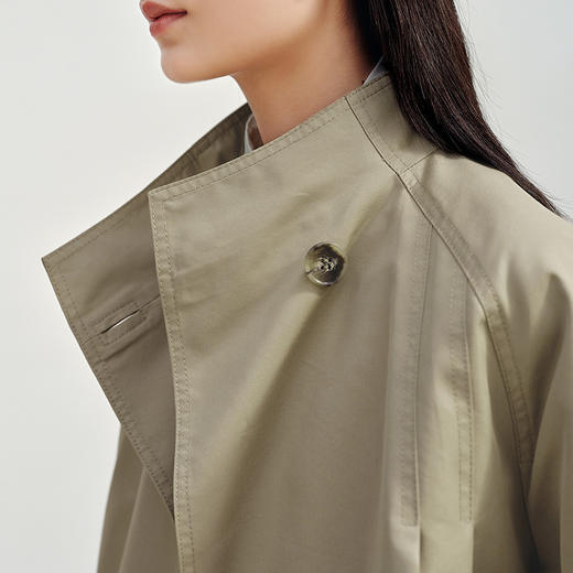 NEELLY纳俪商场同款春季新款廓形休闲松弛外套女高级感百搭上衣N26024F04407 商品图2