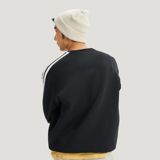 Adidas阿迪达斯THREE STRIPES CLUB SWEATSHIRT 新年款针织柔软运动休闲宽松卫衣套头衫KR2514 商品图2