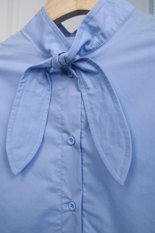 约克腔调|法式设计感领结衬衫 商品图2