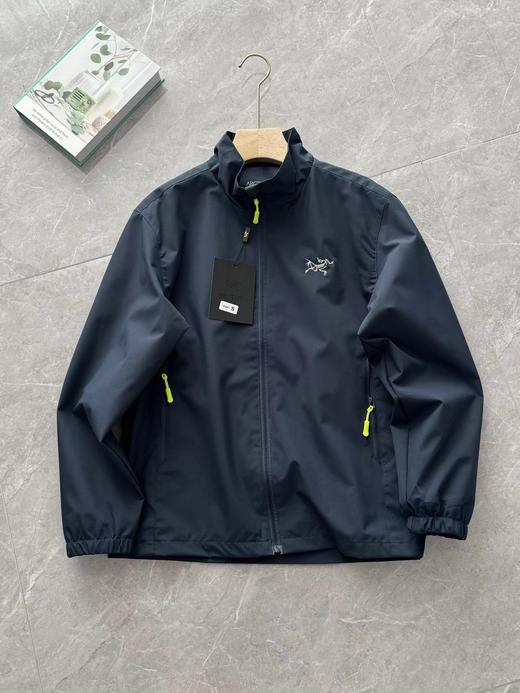 F030129户外春秋轻薄刺绣logo立领外套夹克 商品图4