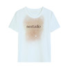 NEELLY纳俪商场同款夏季新款简约字母印花T恤女质感潮流时尚短袖N26044T04520 商品缩略图3