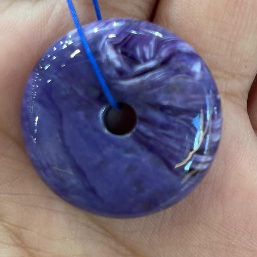 60元/克紫龙晶平安扣 商品图2