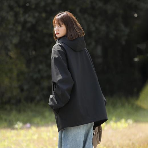 F030183日系户外斜拉链登山服冲锋衣夹克外套 商品图8