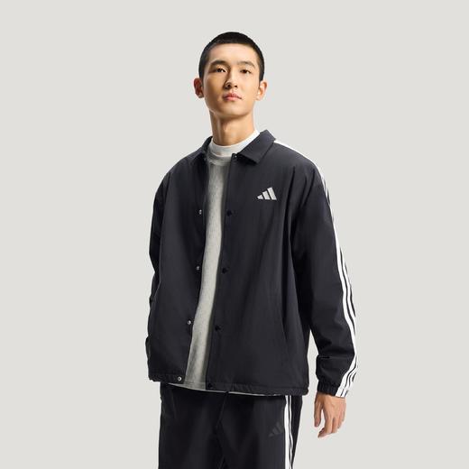 Adidas阿迪达斯ST 3ST COACH JACKET 加绒运动休闲宽松夹克外套KR2499 商品图0