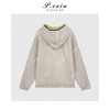A008潘依绣丁丁宠粉韩系撞色慵懒风宽松加厚磨绒连帽抽身简约卫衣Q85484 商品缩略图1