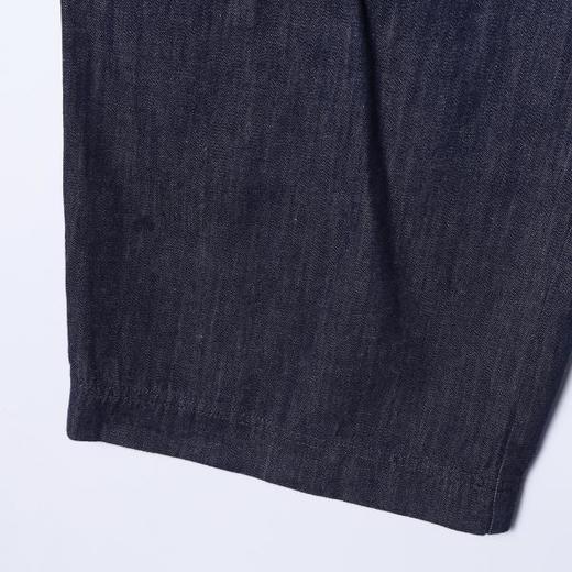 SDSA男装2026新款日系复古丹宁裤重磅牛仔宽松打褶长裤 商品图3