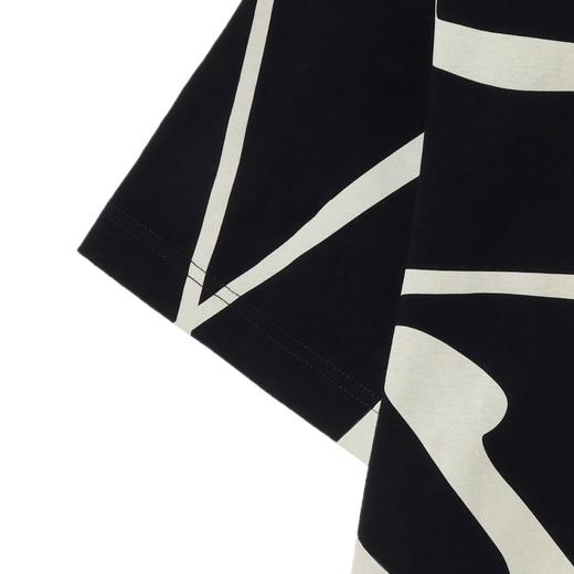 T605夏季休闲印花T恤男女港风潮牌高街oversize百搭宽松短袖上衣 商品图2