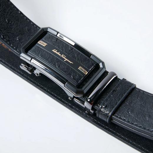 F030191可商务可休闲镶皮款镂空皮带男士腰带 商品图4