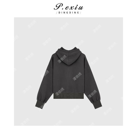  A008潘依绣丁丁宠粉韩系休闲慵懒风连帽卫衣Q3647 商品图1