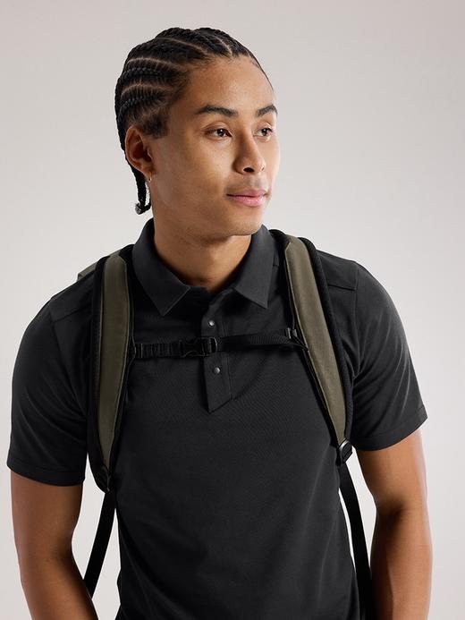 鸟 男士运动速干翻领按扣衣角标短袖POLO衫 Z-15837 商品图0