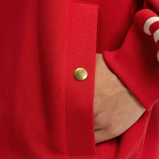 Adidas阿迪达斯HOODIE 新年款双面针织运动连帽卫衣套头衫KT0646 商品图6