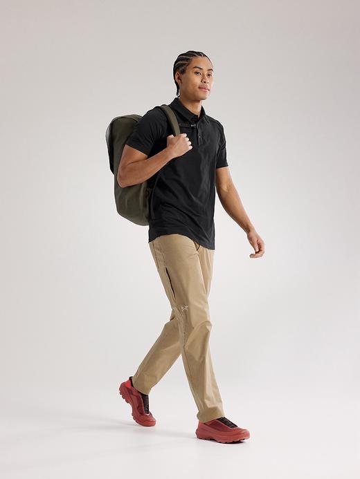 鸟 男士运动速干翻领按扣衣角标短袖POLO衫 Z-15837 商品图1