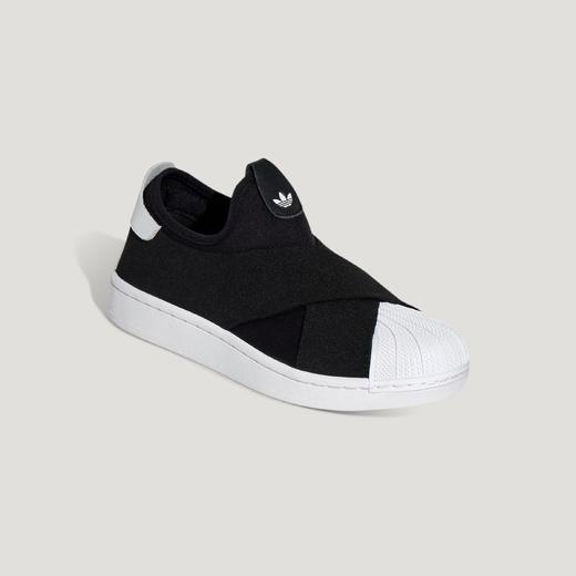 Adidas阿迪达斯SUPERSTAR II SLIP-ON SHOES 经典中性一脚蹬贝壳头板鞋运动鞋男女同款KH8210 商品图1