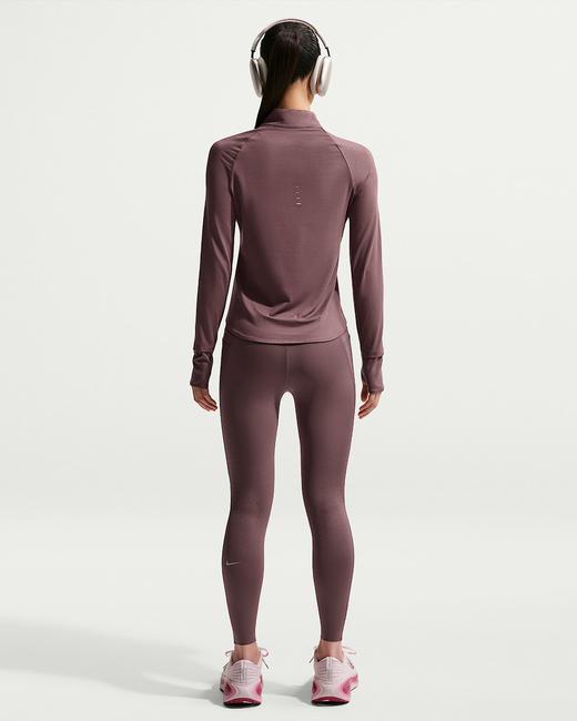 Nike 耐克Swift Dri-FIT 女子防晒速干跑步上衣HQ0500-502 商品图4