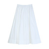 NEELLY纳俪商场同款夏季新款白色清新优雅半身裙女显瘦气质大摆裙N26044E04552 商品缩略图3