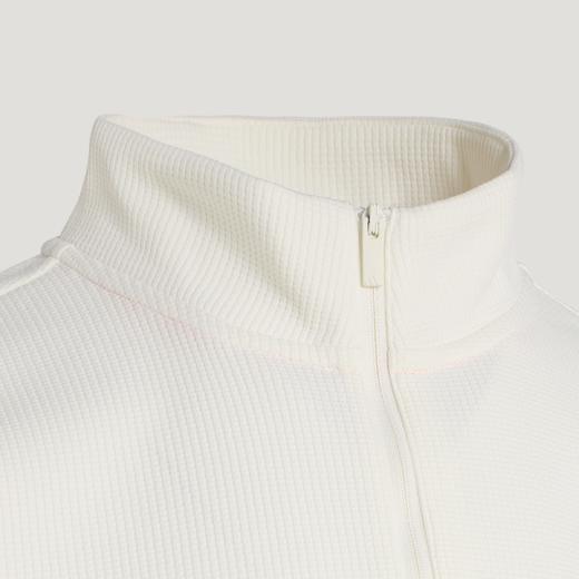 Adidas阿迪达斯TH WAFFLE HZ SWEATSHIRT 华夫格针织半拉链运动休闲宽松卫衣套头衫KR2553 商品图6