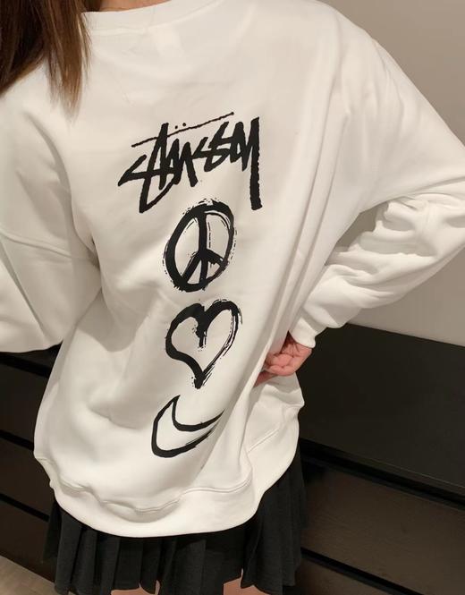 F030164联名款logo印花情侣圆领长袖T恤 商品图1