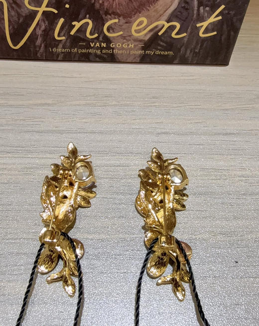 shes茜子梵高鸢尾胸针 紫/蓝双色绝美上线 商品图8