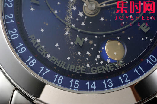 BLS百达翡丽-PP 超级复杂功能时计系列 百达翡丽星空钢带款 6102-6104系列 男士腕表 商品图5