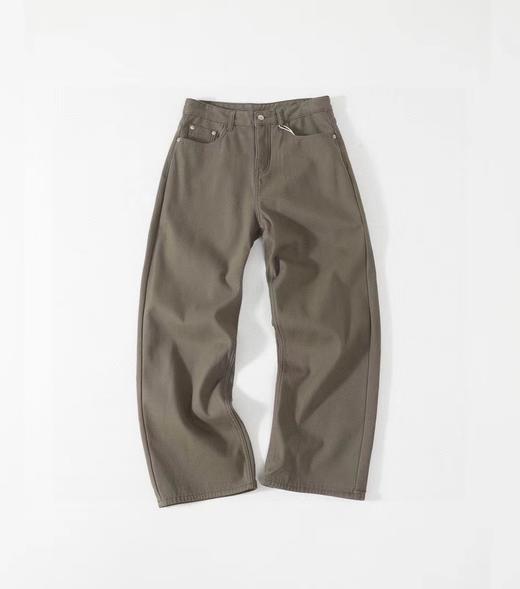 F030194美式复古水洗重磅高街直筒廓形牛仔裤 商品图9