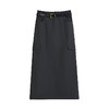 NEELLY纳俪商场同款夏新款简约随性半身裙女百搭经典显瘦A字长裙N26044E04406 商品缩略图3