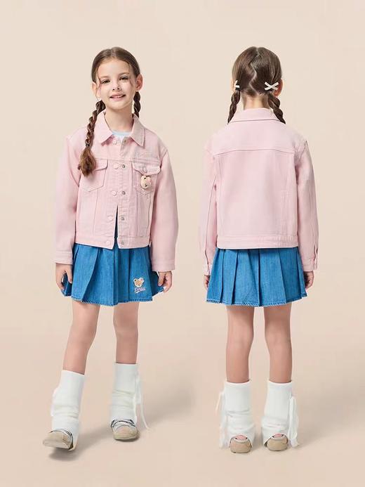 pawinpaw童装翻领牛仔外套PCJEF3821M 商品图1