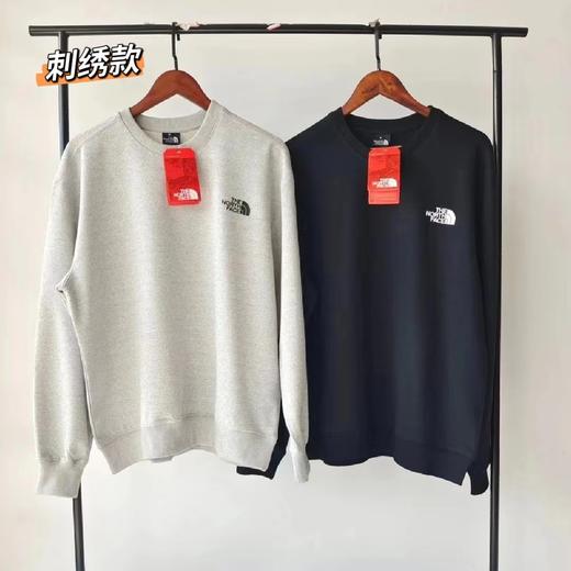 F030121美式复古情侣款韩系穿搭刺绣华棉卫衣 商品图2