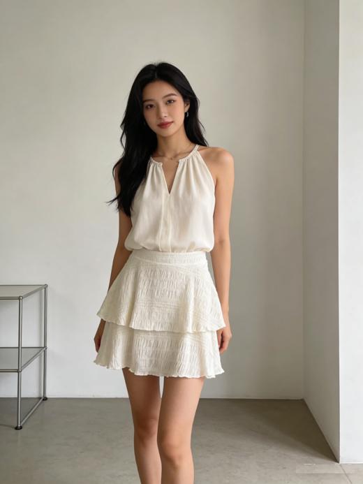 G2000女装SS26商场新款蕾丝短裙61266652 商品图0