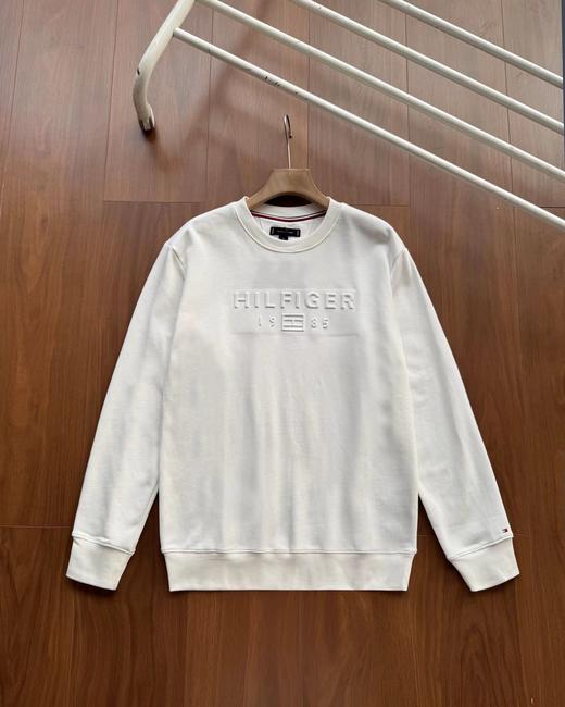 F0301100男装休闲凸印刺绣19125刺绣合身圆领运动套头卫衣 商品图8