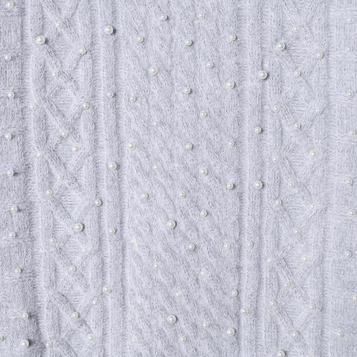 SDSA男装2026新款日系重工针织上衣麻点工艺立体珠点宽松针织衫 商品图2