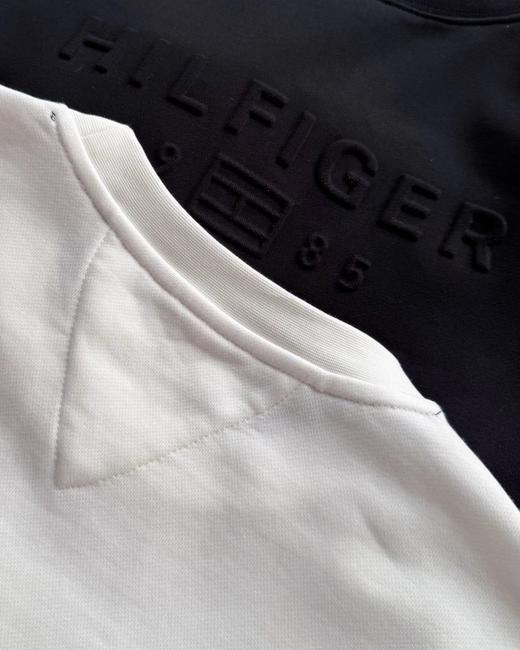 F0301100男装休闲凸印刺绣19125刺绣合身圆领运动套头卫衣 商品图13