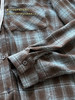 韩国Bellide拼接格子连帽衬衫 商品缩略图13