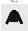 03-2潘依绣丁丁宠粉夏季新款宽松美式夹克棒球服拉链长袖外套W5109 商品缩略图0