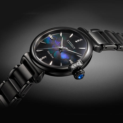 西铁城/CITIZEN光动能表盘时尚钢带女士手表EM1067-88E 商品图1