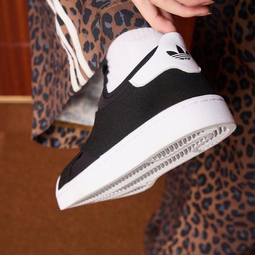 Adidas阿迪达斯SUPERSTAR II SLIP-ON SHOES 经典中性一脚蹬贝壳头板鞋运动鞋男女同款KH8210 商品图11