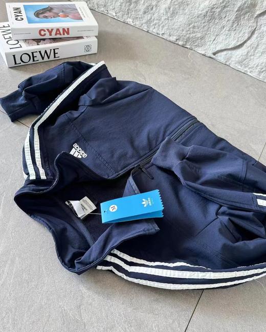 F030109新品QQ糖同款立领三条杠情侣夹克外套 商品图6