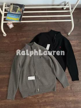 F030197男装新款全拉链软糯羊毛衫毛衣针织衫