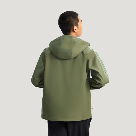 Adidas阿迪达斯TH SOFTSHELL JACKET 拒水保暖运动休闲连帽软壳夹克外套KR2497 商品图1