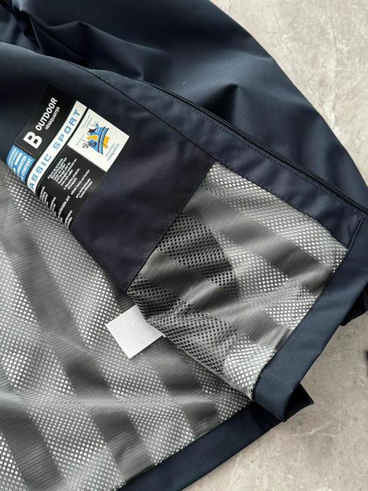 F030129户外春秋轻薄刺绣logo立领外套夹克 商品图13