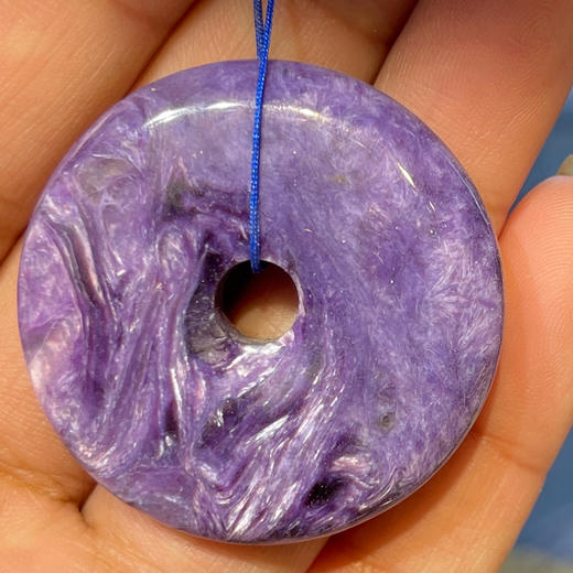 60元/克紫龙晶平安扣 商品图1