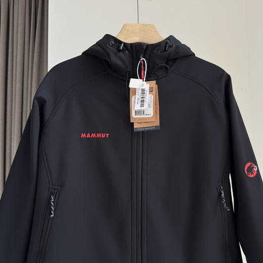 MAMMUT猛犸象Clion男女同款户外防风加绒连帽软壳外套205 商品图10