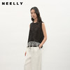 NEELLY纳俪商场同款夏季新款时尚镂空背心针织衫女宽松舒适上衣N26044A04547 商品缩略图0