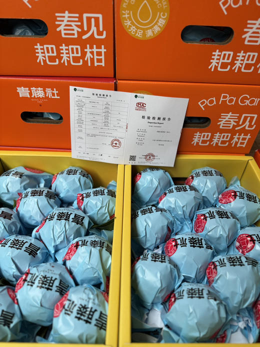 青藤社®春见  无甜蜜素，挂果期足够，口感自然，鲜味十足，层次丰富，回味悠远 商品图6