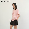 NEELLY纳俪商场同款夏季新款圆领印花短袖T恤女减龄透气感上衣N26044T04550 商品缩略图0