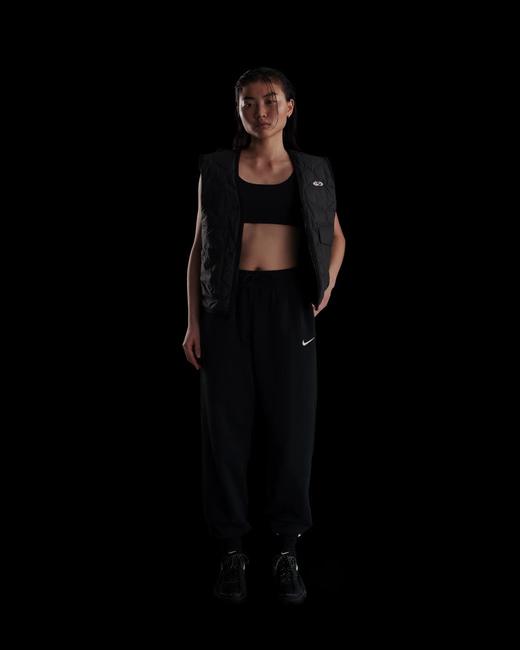 Nike耐克 Sportswear Phoenix Fleece 女子高腰 Oversize 风加绒运动裤FZ5997-010 商品图1