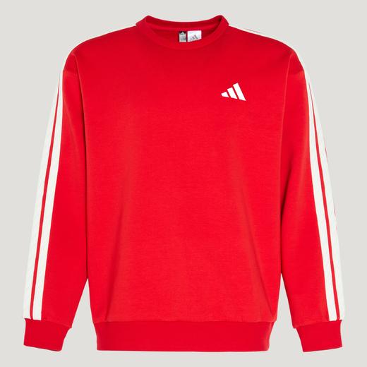 Adidas阿迪达斯THREE STRIPES CLUB SWEATSHIRT 新年款针织柔软运动休闲宽松卫衣套头衫KR2516 商品图2
