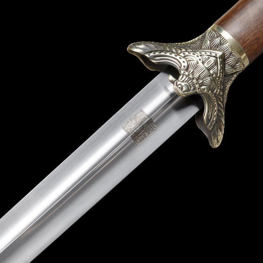 英武双手剑 素装 八卦剑 螳螂剑 长剑 双手练习刀剑 沈广隆剑 未开刃 商品图4