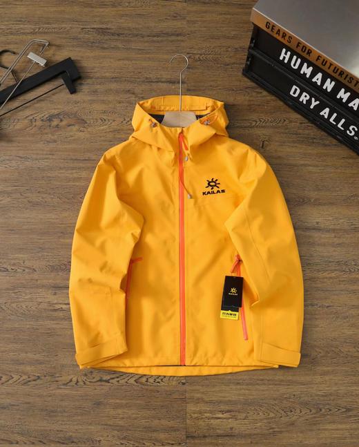 F030105新季户外登山连帽冲锋衣透气防风防水硬壳压胶冲锋衣 商品图4