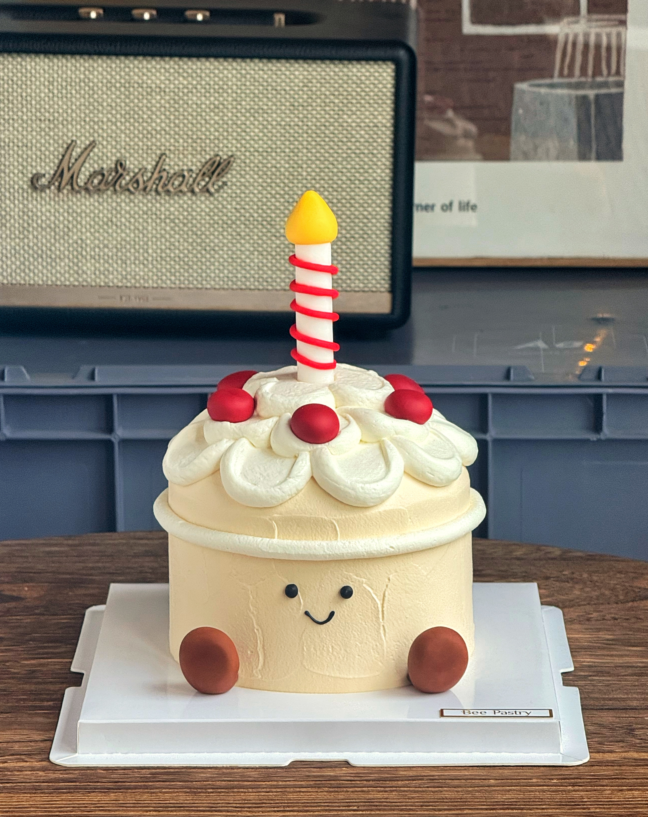 可爱蜡烛蛋糕B款  n o 新